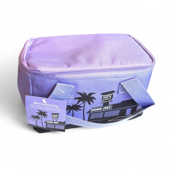 Trader Joe’s Mini Insulated Bag – Purple Edition - Picture 2 of 4